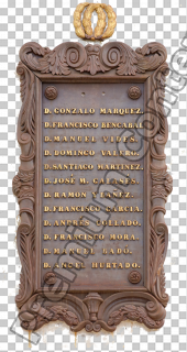 decal memorial plaque